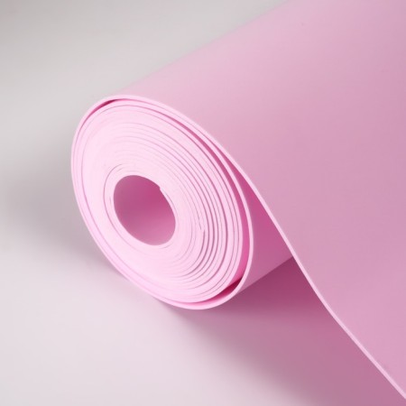 Iranian Foamiran "Eva" 2 mm, 1.20x5 m, light pink