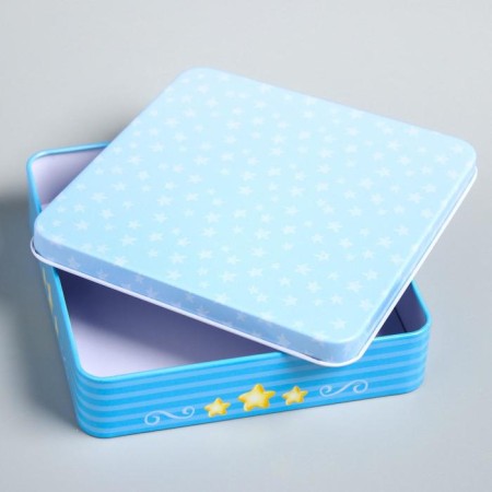 Diamond mosaic on a box, 14x14 cm, princesses-1
