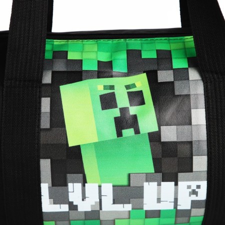 Children's sports bag for the boy "Pixel World", 40*20*20 cm, black color-2