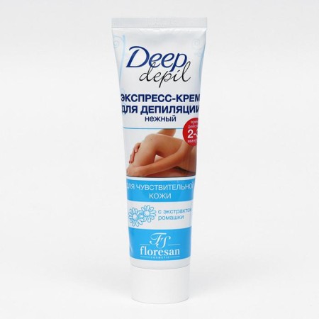 Express cream for Floresan Deep Depil depilation is delicate, for sensitive skin, 100 ml-5