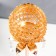 Summary Metal for 1 candle "Scales flower" gold 42x11x11 cm