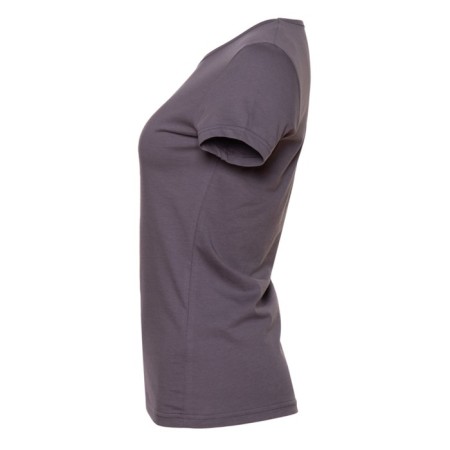 Female T-shirt, size 50, dark gray color-2