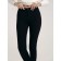 Women's jeans with Push-up Contte Elegant Skinny, size XL, DEEP Black color