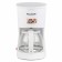 Willmark WCM-1350D coffee maker, drip, 900 watts, 1.2 l, white