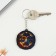 Key keychain wooden "Aries", space, 4.5 x 6 cm