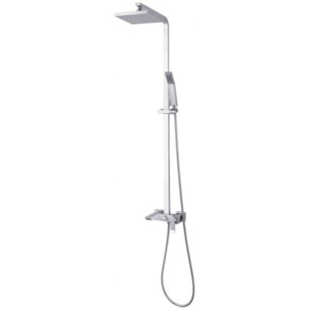Lemark Contest LM5862CW shower system, tropical shower, shower, brass, chrome