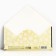 The envelope for the money "Happy New Year", balls, embossing, 16.5 x 8 cm, New Year