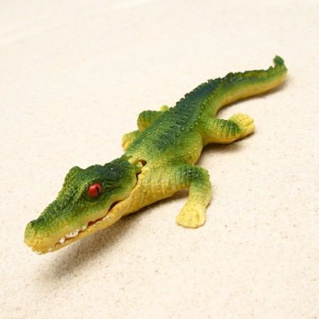 Decor for the Aquarium "Crocodile", 20 x 7.5 x 3 cm-3