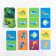 The board game "Domino. Dinosaurics ", 28 cards, 3+