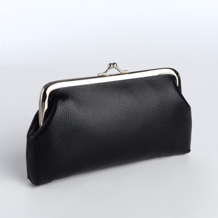 Cosmetic bag on the farmar, black color