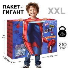 Gift package, 61x46x20 cm, packaging, spider-man