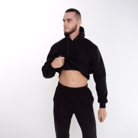 Male pants, black color, size 54-1