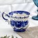 Tea pair "Tent", gzhel, porcelain, 9x15 cm
