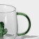 Glass mug with a figure at the bottom "Seren. Cactus ", 350 ml