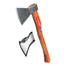Forged bison 20625-08_z02, wooden ax, 400 mm, 800/1050 g