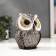 Souvenir Polystone "Owl with golden eyes" MIX 13x9.5x6.5 cm