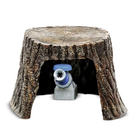 Decorative lid for the outlet "stump"-1
