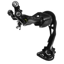 The rear shimano alivio m3100 SGS switch, 9 speeds, black color