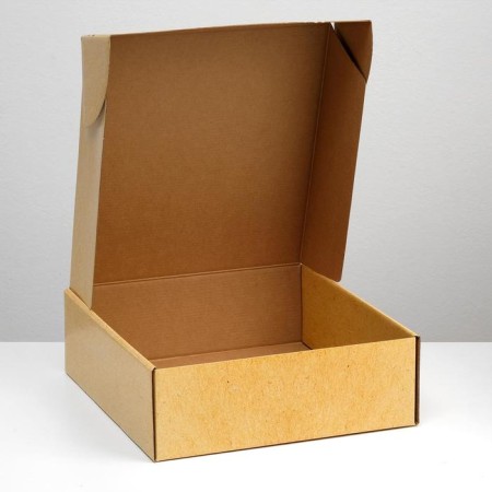 Gift box "with balls", craft, 28.5 x 9.5 x 29.5 cm-2