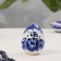 Souvenir "Egg on the stand", 10.x6 cm, gzhel
