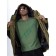 Ski jacket men's, size 54, khaki color