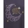 Female dress, size XL, dark blue color