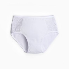 Panties female color white, size 48-50