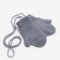 Mitten children's single -layer minku "plain", col. dark gray, rr 14 (4-5 years)