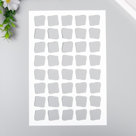 Plastic stencil "squares" 24x16 cm