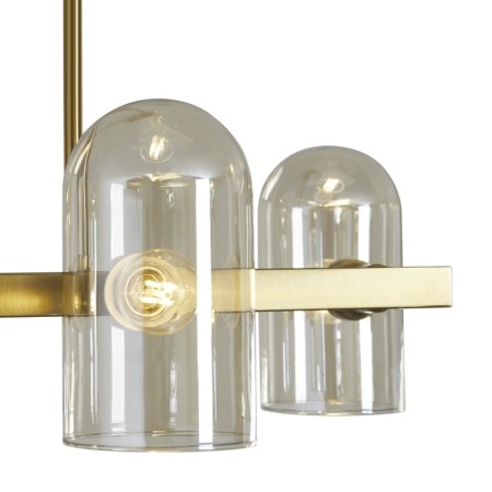 Suspended lamp Freya Fr5427PL-04BS Firefly, 310x640x640 mm, E14, 4x40W, brass color-4
