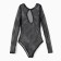 Swimsuit female adhesive minku color black, size 46