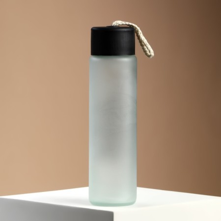 Water bottle "Love, laugh, live", glass, color mix, 350 ml-21