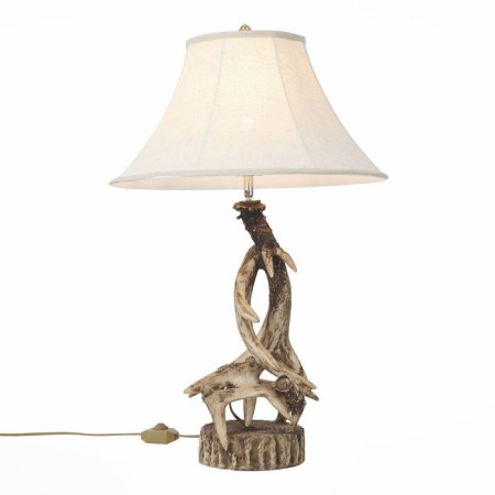 ST LUCE bedside lamp. SL153.704.01. Renna. 1x40 W, E14, 42x42x75 cm, color light brown