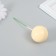 Decor for creativity "Balls Yellow" d = 2; 3; 3.5 and 4 cm set 20 pcs