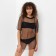Female Separate swimsuit with tunic minku color black, size 44