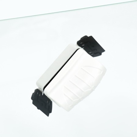 Magnetic scraper HX-04 S, floating, with a double blade, 10.6 x 3.8 x 6.8 cm-1