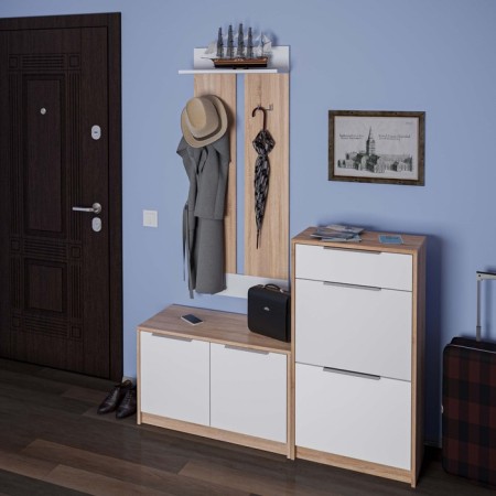 Hanger Nordic Nordic, sonoma oak/white-2