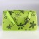 Bag - Carriage for animals "Flowers", green, size L, 53 x 21 x 29 cm