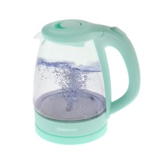 Electric kettle Sakura SA-2733GR, glass, 1.7 l, 2200 watts, green