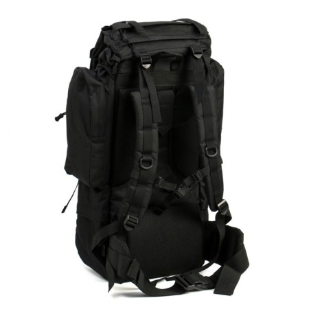 Tourist backpack "Adventure" Male, 70 L, Oxford, Black-1