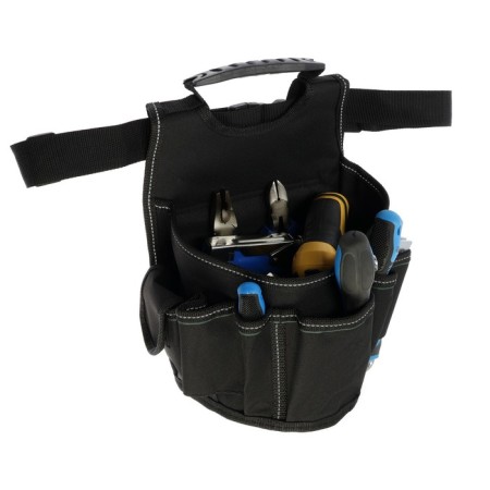 Universal bag for the tundra tool, on the belt and shoulder, 17 pockets-8