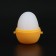 Masturbator EGG OKI-hips, embossed, in a case for storage, yellow
