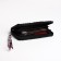 Women's wallet with lightning, black color