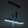 Bayerlux "Fani" chandelier 1+2LED 50W 3 Black modes 25x58x15-85 cm