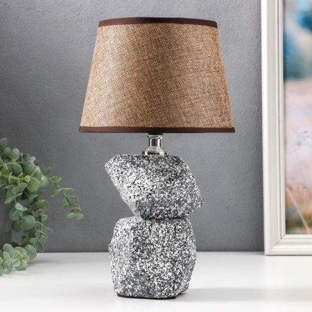 Table lamp 7515132TL/1 E14 40W gray 20x20x34 cm Risalux-6