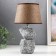 Table lamp 7515132TL/1 E14 40W gray 20x20x34 cm Risalux