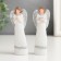Souvenir Polystone "Faceless angel with silver wings" mix 10 cm
