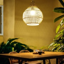 Ceiling Lamp from Rotan 