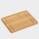 Board-board for feeding the steak ADELICA, 28 × 22 × 1.8 cm, birch