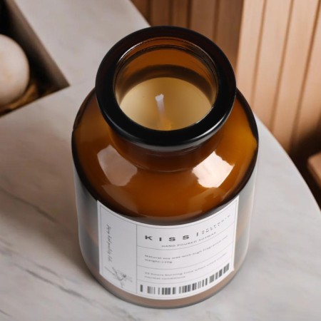 Gift set: diffuser 120 ml, aromatic candle, 120 g, flower garden-3